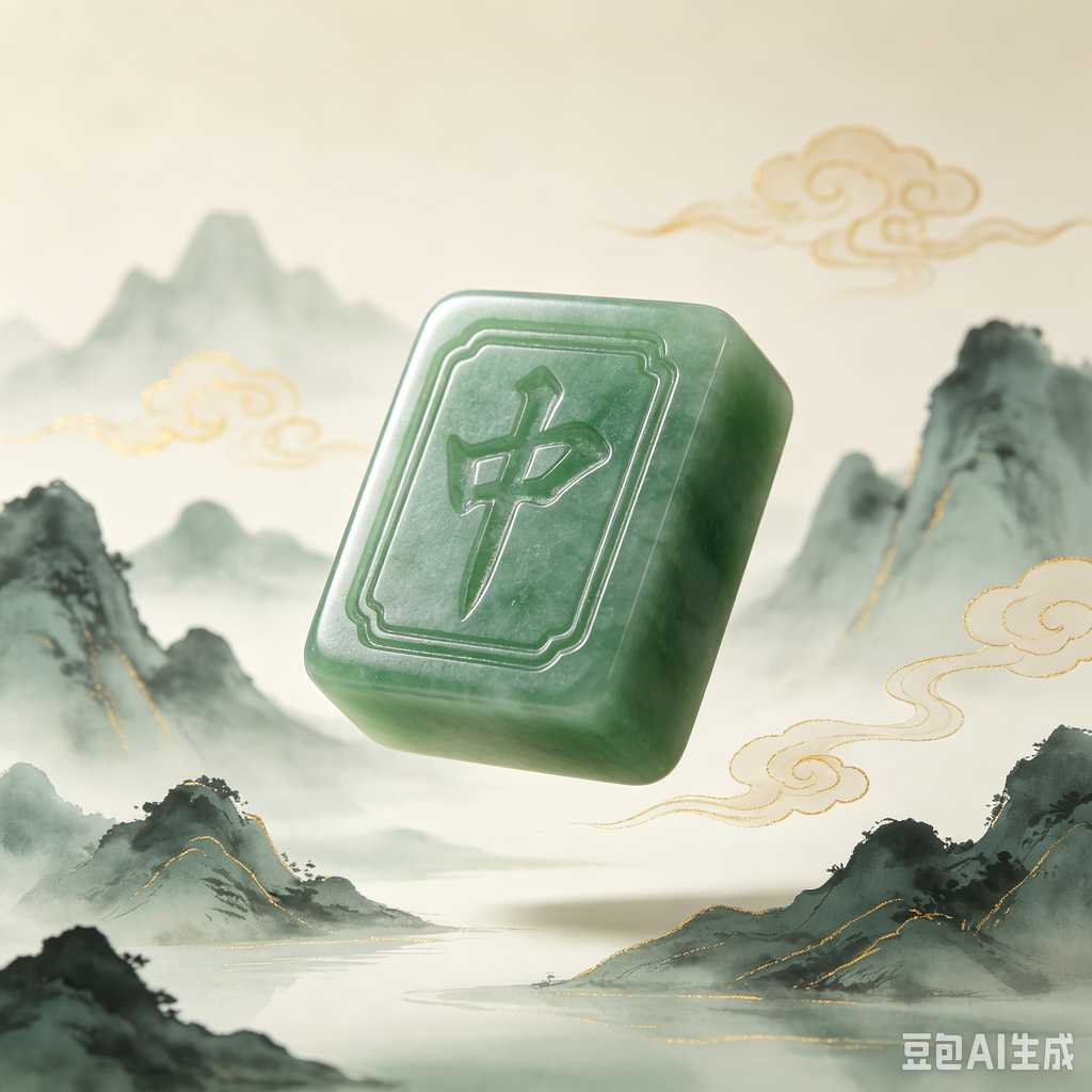 mini travel mahjong set lightweight