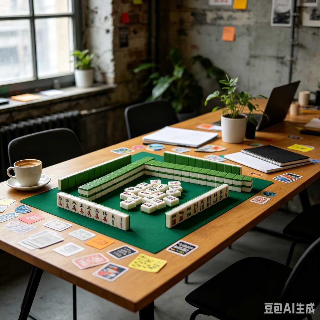 trendy design mahjong tiles